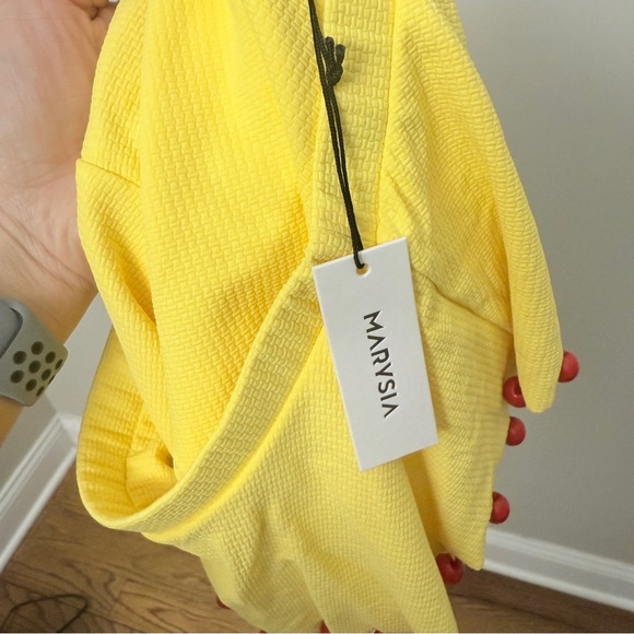 Marysia scalloped skirted bikini bottom and bra top size XS new with tags - Picture 10 of 11